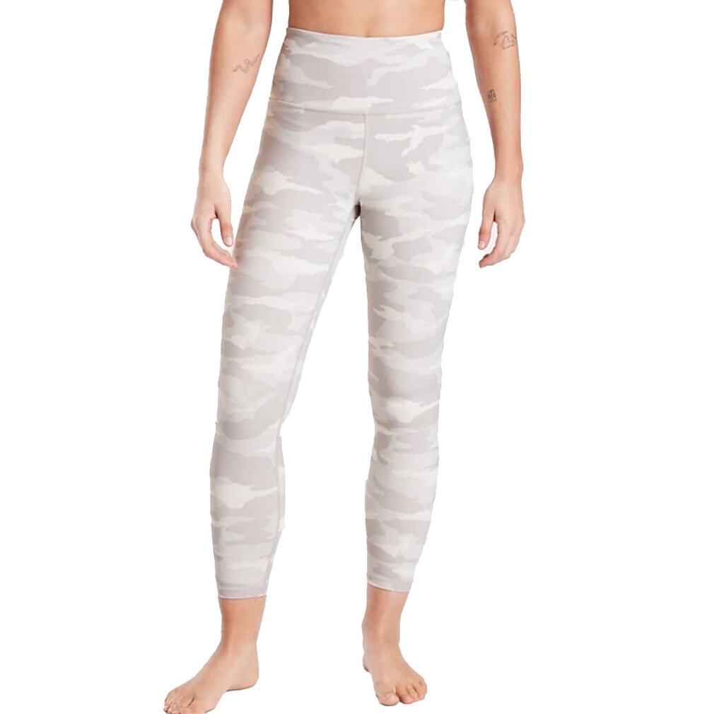 Athleta Elation Camo 7/8 Tight in Taupe Size XL NWT